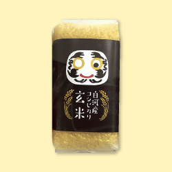 白河産コシヒカリ 玄米 300gパック|令和3年産