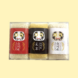 白河産コシヒカリ 2合3個セット
